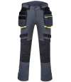PW4440 DX440 Portwest DX4™ Detachable Holster Pocket Trousers metal grey colour image
